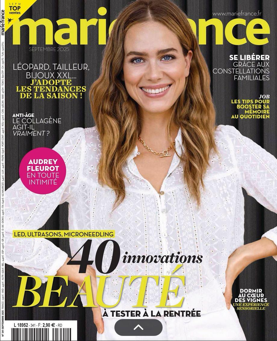 Couverture Marie France sept. 2025
