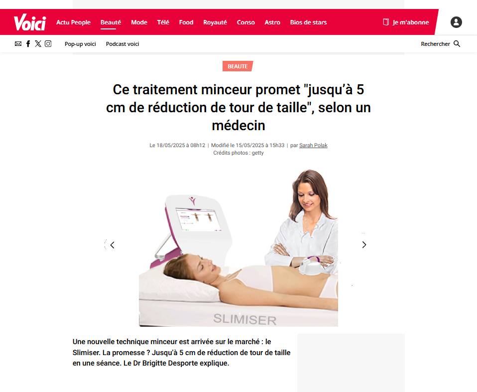 Couverture Voici